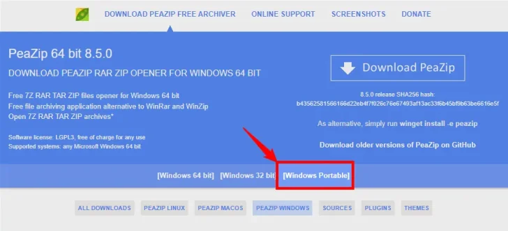 Windows向けの多機能な圧縮・解凍ツールなら「PeaZip」がおすすめ