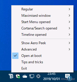 Windows 10のタスクバーの色を変更したり透明化する方法