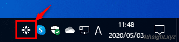 Windows 10でタスクトレイから画面の明るさを調節するなら「Twinkle Tray」