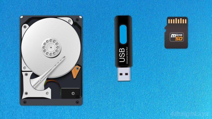 外付けHDD、USBメモリ、SDカードにおすすめのフォーマットとフォーマット方法