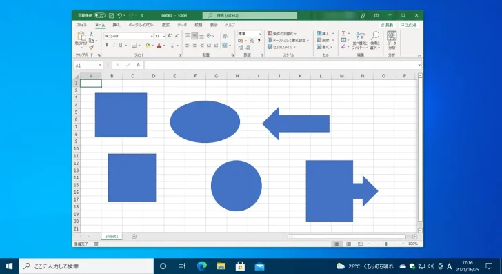 Word, Excel, PowerPointで図形を描くときに覚えておきたい便利機能