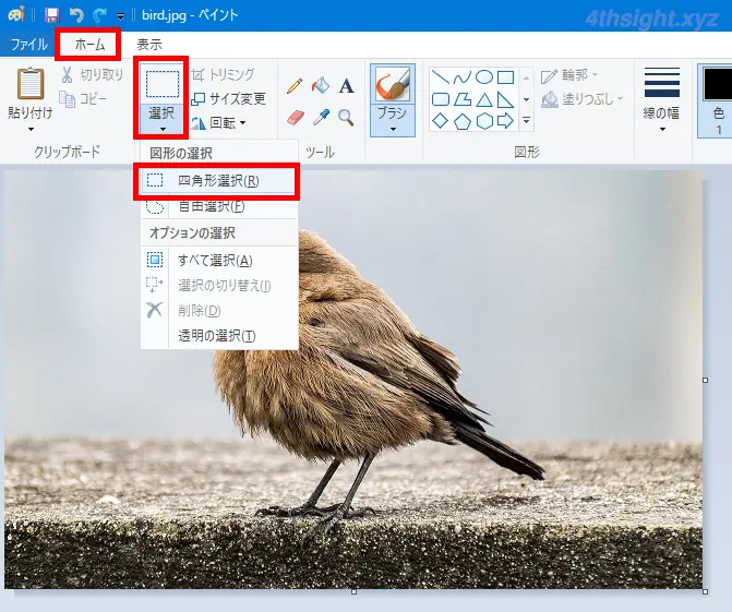 Windows10の標準搭載アプリで画像ファイルにモザイク処理を施す方法 