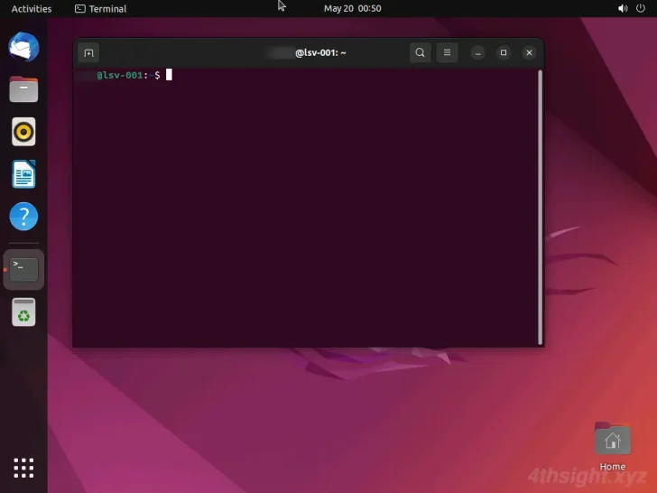Ubuntu Server22.04に後からGUI（デスクトップ）環境をインストールする方法