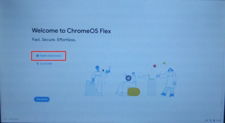 Chrome OS Flexのインストール～初期設定までの手順を解説