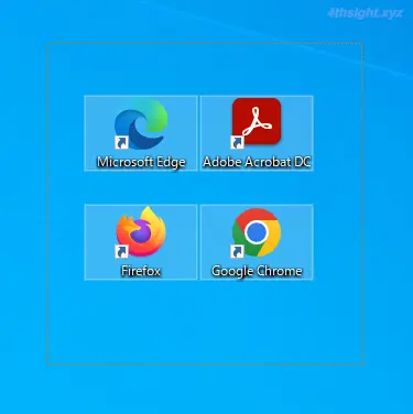 Windows 10や11でマウスで範囲選択するときの色を変更したり無効化する方法