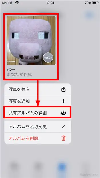 iPhoneで家族や友人と写真や動画を共有する方法（共有アルバム）