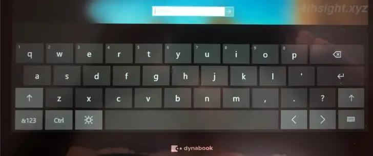 Dynabook K50でキーボードが反応しなくなったときの対処方法